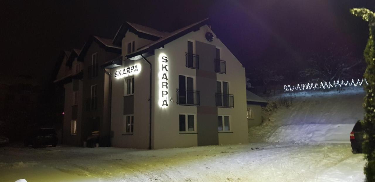 Dom Goscinny Skarpa Krynica-Zdrój Esterno foto