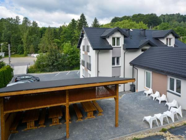 Dom Goscinny Skarpa Krynica-Zdrój Esterno foto